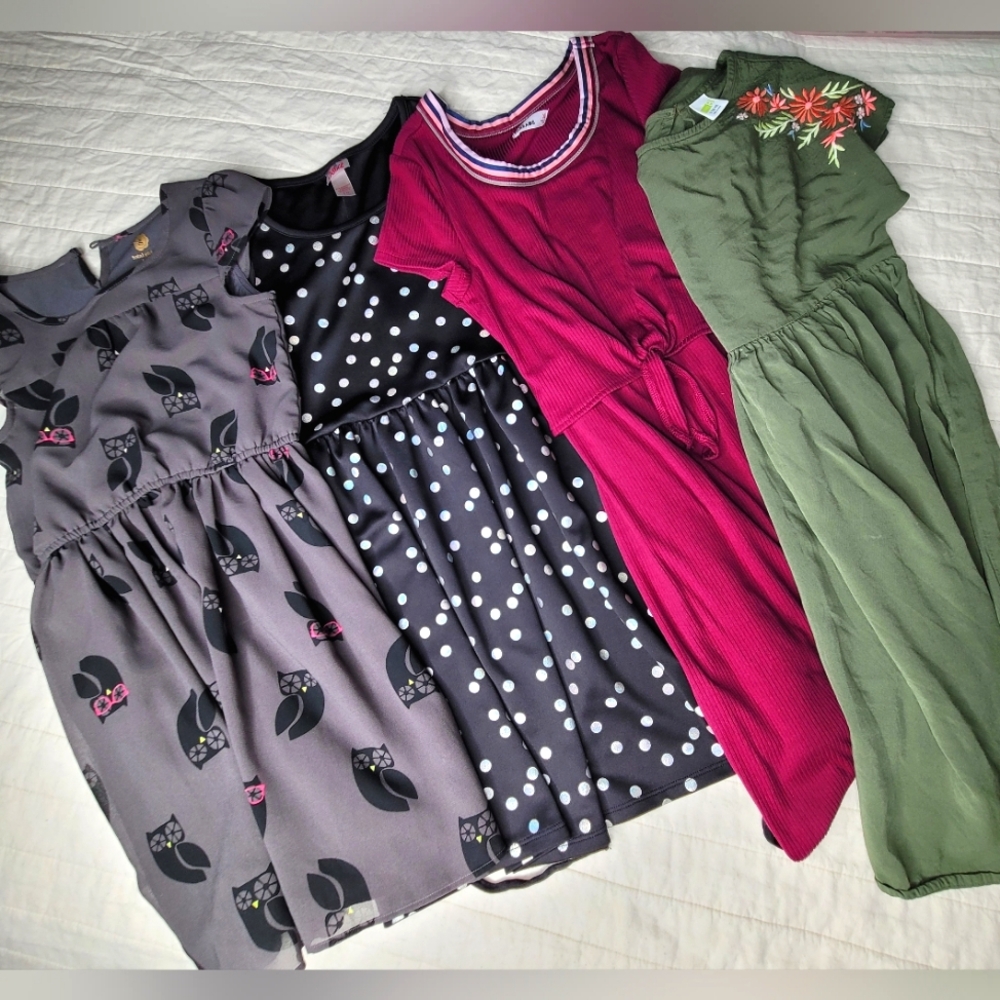 4 girls 10-12 dresses